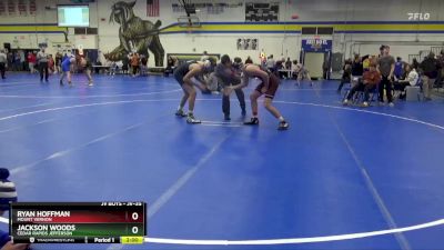 JV-35 lbs Round 1 - Ryan Hoffman, Mount Vernon vs Jackson Woods, Cedar Rapids Jefferson