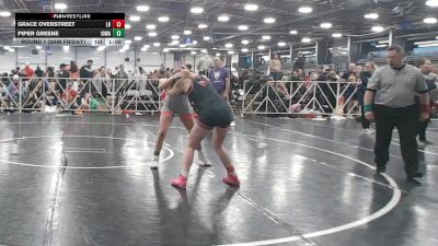 128 lbs Round 1 (9am Friday) - Grace Overstreet, Lady Rangers vs Piper Greene, Iowa