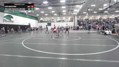 113 lbs Cons. Round 3 - William Paduch-Lischer, Har-Ber vs Levi DeVetter, Ironhawk Wrestling - NE