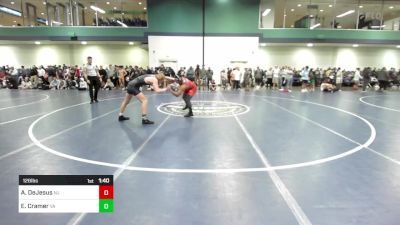 126 lbs Round Of 128 - Adrian DeJesus, NJ vs Elijah Cramer, VA