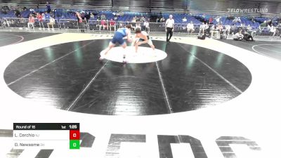 170 lbs Round Of 16 - Louie Cerchio, NJ vs Dylan Newsome, OH