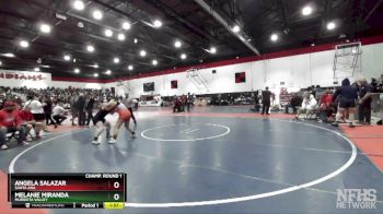 Champ. Round 1 - Angela Salazar, Santa Ana vs Melanie Miranda, Murrieta Valley