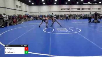 132 lbs Prelims - Patrick Phillips, NJ vs Evan Holloway, VA