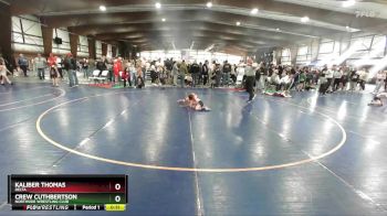 57 lbs Cons. Round 2 - Crew Cuthbertson, Northside Wrestling Club vs Kaliber Thomas, Delta