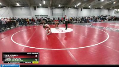 165 lbs Cons. Round 2 - Joseph Mendoza, Dolores Huerta Preparatory vs Kyle Stevens, Cherokee Trail