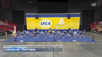 Paetow HS - Panthers [2025 Super Varsity Non Tumbling Division I Game Day Day 1] 2025 UCA Houston Regional