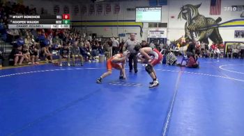 138 lbs Champ. Round 1 - Wyatt Donohoe, Williamsburg vs Kooper Waugh, West Delaware, Manchester