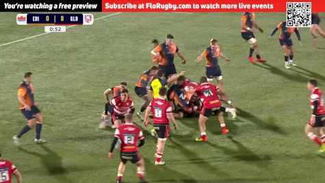 Josh Hathaway Try - Edinburgh vs. Gloucester - Champions Cup 2025-26 Round 3