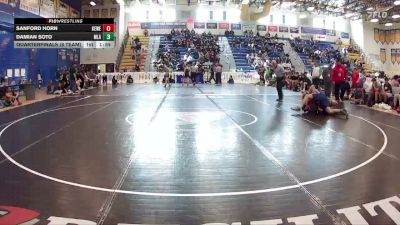 215 lbs Quarterfinals (8 Team) - Damian Soto, Mater Lakes Academy vs Sanford Horn, Key West