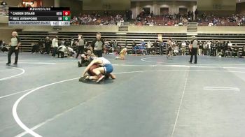 160 Championship Bracket Champ. Round 3 - Rex Ayshford, Kasson-Mantorville vs Caden Staab, Northfield