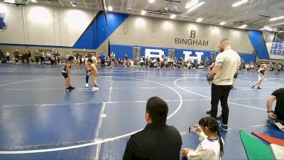 85 lbs Round 1 - Manu Tafisi, Charger Wrestling Club vs Antonio Rodgriquez, Fremont Wrestling Club