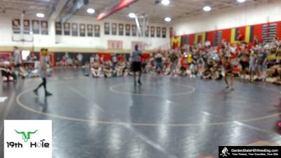 Youth-75 lbs Consolation Round 2 - Tallon Sharp, Morris Hills vs Cam Fine, Watchung Hills