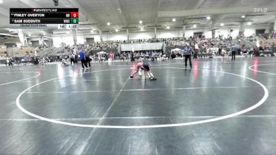 80 lbs Quarterfinal - Finley Overton, Halls Wrestling vs Sam Sudduth, Wave Wrestling Club