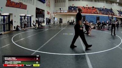 165 lbs Cons. Round 4 - William Hudson, Mount Saint Joseph vs Dylan Fish, Archbishop Curley