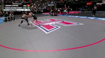 G100-5A Cons. Semi - Marissa Martinez-Quezada, Central-GJ Girls vs Arianna Sanchez, Ponderosa Girls