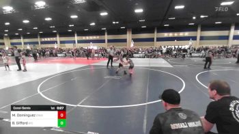 61 lbs Consolation - Mia Dominguez, Crusaders vs Beau Gifford, Atc