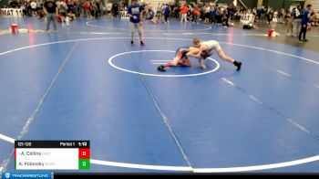 121-130 lbs 1st Place Match - Austin Collins, Wray Wrestling Club vs A.j. Polansky, Republic Co Wrestling Club