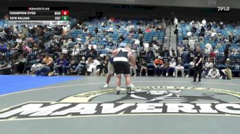 285 lbs Quarterfinal - Champion Dyes, Mullen vs Tate Killian, Canyon View UT