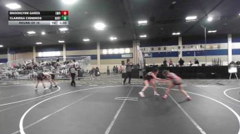 123 lbs Round Of 16 - Brooklynn Garza, Empire vs Clarissa Cisneros, Northview