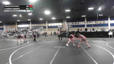 123 lbs Round Of 16 - Brooklynn Garza, Empire vs Clarissa Cisneros, Northview