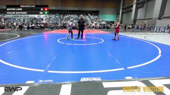 85 lbs Consi Of 16 #1 - Jaxton Lamb, Bear River vs Cullen Mathews, Buckaroo Wrestling Club