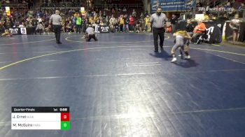 51 lbs Quarterfinal - Jacob Ernst, Blue Mountain vs Micky McGuire, Franklin Regional