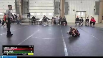 56 lbs Round 7 (8 Team) - Logan Noonan, Warhawks Red vs Dane Sigle, PA Alliance White