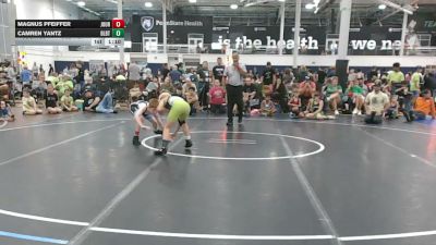 76 lbs Rr Rnd 5 - Magnus Pfeiffer, Journeymen Mini-Men - EL vs Camren Yantz, Dueling Bandits - EL