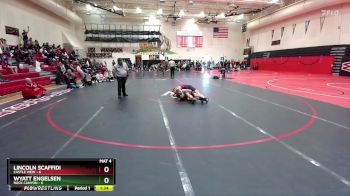 132 lbs Round 3 (4 Team) - Lincoln Scaffidi, Castle View vs Wyatt Engelsen, Rock Canyon