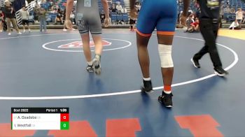 218 lbs Champ. Round 1 - Alvin Osadebe, Olentangy Orange vs Isaac Westfall, Reading