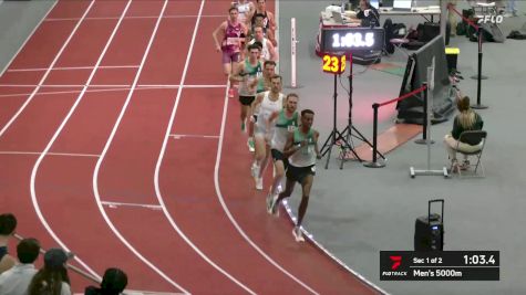 Nico Young U.S. No. 2 All-Time 5k At 2025 Last Chance Qualifier At BU