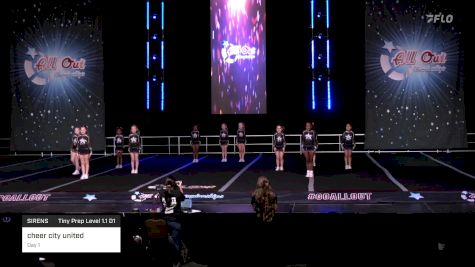 cheer city united - Day 1 [2023 SIRENS Tiny Prep Level 1.1 D1] 2023 Battle in Branson Nationals