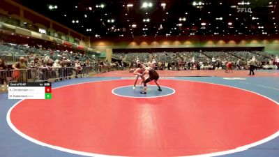 184 lbs Consi Of 16 #2 - Kabb Christensen, Southern Oregon vs Marshall Rodenbeck, Clackamas