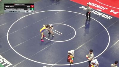 91 lbs Round Of 16 - Mia Zugai, Yough vs Scarlett Hosterman, East Stroudsburg