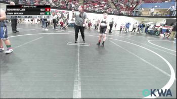 105 lbs Rr Rnd 1 - Roman Buller, Weatherford Youth Wrestling vs John Tiffany, Newcastle Youth Wrestling