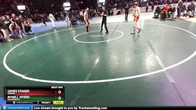 120 lbs Cons. Round 5 - Rydell Myers, Goldendale vs James Stager, Prairie
