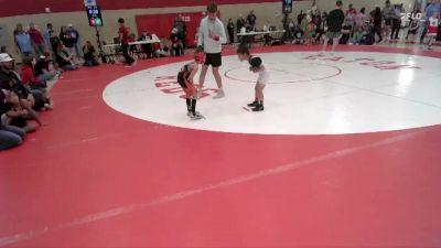 44-46 lbs Round 4 - Caiden Cardona, PVBC Warrior Wrestling vs Liam Garcia, Wiggins Youth Wrestling