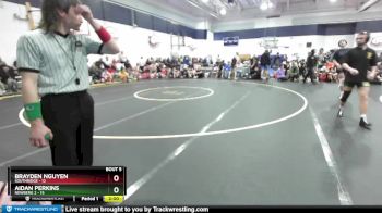 157 lbs Round 3 (4 Team) - Aidan Perkins, Newberg 2 vs Brayden Nguyen, Southridge