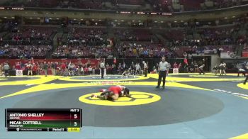 D1-138 lbs Cons. Round 3 - Micah Cottrell, Princeton vs Antonio Shelley, Mentor