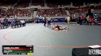 D3-157 lbs Semifinal - Gabriel Gallardo, Sahuarita Hs vs Max Haws, Eastmark