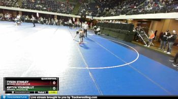 86 lbs Quarterfinal - Tyson Stanley, Big Game Wrestling Club vs Kiptyn Youngblut, Immortal Athletics WC