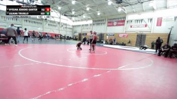 100 lbs Cons. Round 3 - Nyeuna Jenkins Ganter, Pittsburg Senior vs Liliana Trujillo, Heritage (Brentwood)