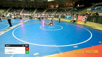 150 lbs Quarterfinal - Makenna Howell, Prodigy Wrestling vs Jamaria Johnson-Reed, Rhodes Supreme Avengers