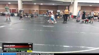 96 lbs Round 3 (6 Team) - Grady Phelps, Steel Valley Renegades vs Efrain Rivera, Haywood Elite