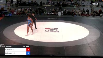 170 lbs Cons 64 #2 - Gerald Norton, Iowa vs Christopher Graham, Montana