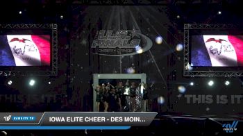 Iowa Elite Cheer - Des Moines - Reapers [2019 Junior - Medium 3 Day 1] 2019 US Finals Kansas City