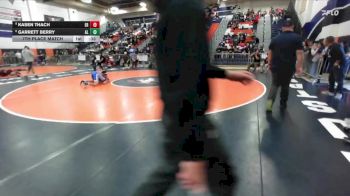 132 lbs 7th Place Match - Kasen Thach, Eleanor Roosevelt vs Garrett Berry, Alta Loma