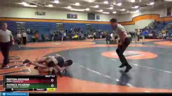 165 lbs Cons. Round 5 - Payton Geigner, North Central (IL) vs Patrick McGraw, John Carroll University