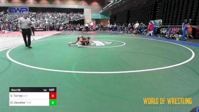 84 lbs Semifinal - Vanessa Torres, Victory Wrestling Club,wa vs Olivia Davalos, THRESHOLD WRESTLING CLUB