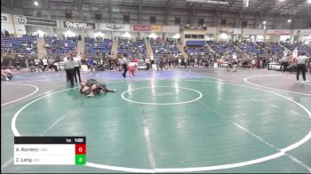 126 lbs Round Of 32 - Angelo Romero, Llwc vs Zachary Long, Juice Academy